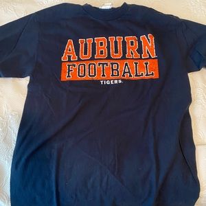 Auburn Tigers Football Navy Long Sleeve Shirt